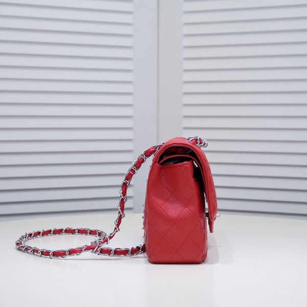 シャネルバッグ背面デザイン